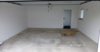 Anwendungsbeispiel - Flexi-Tile PVC Garagenboden - vorher
