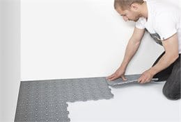 Verlegebeispiel Bergo XL Installation 1