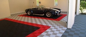 Tecto-San Classic Kunststofffliesen als Garagenboden